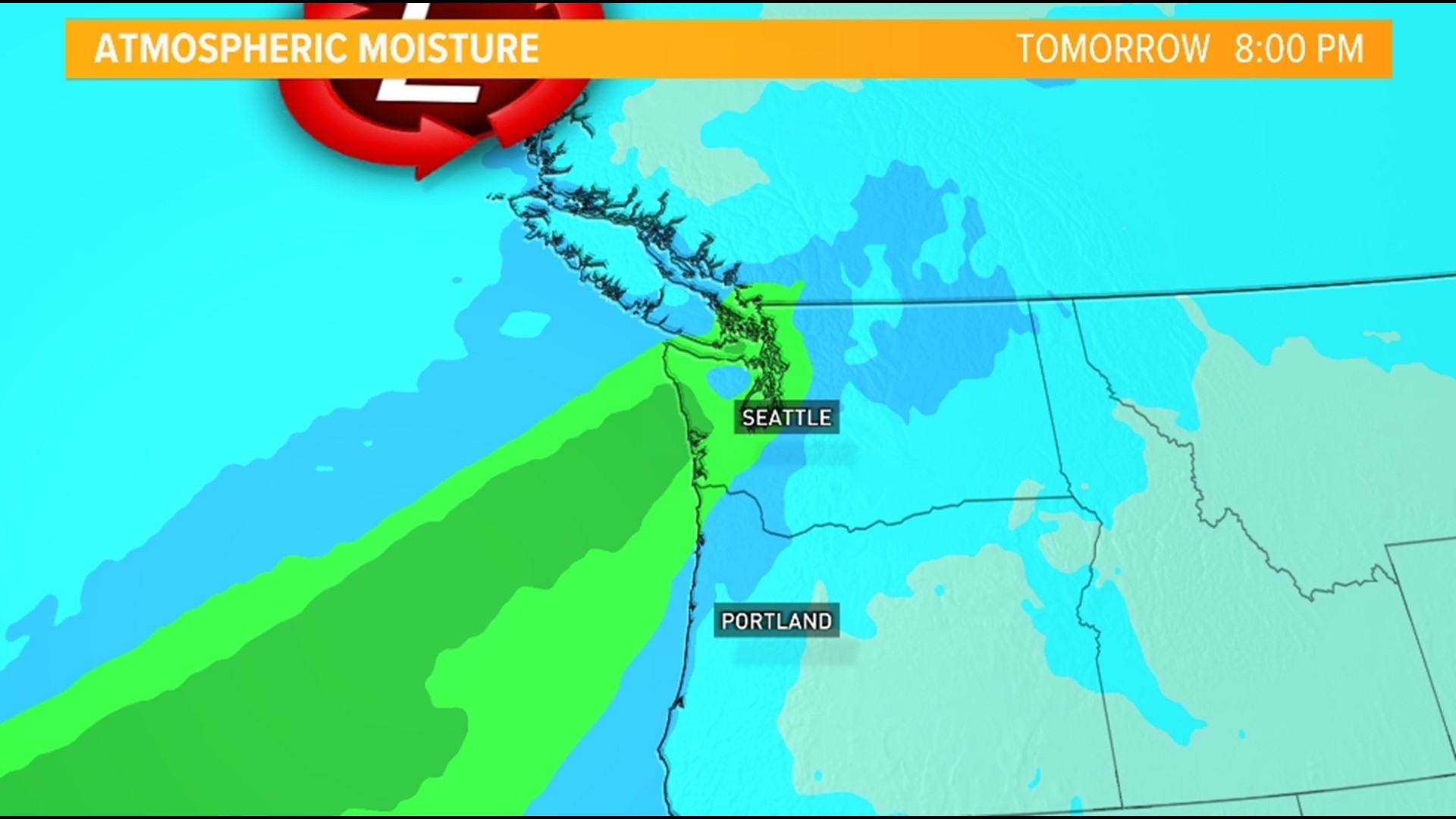 Atmospheric river set to deliver heavy rain in Pacific Northwest ...