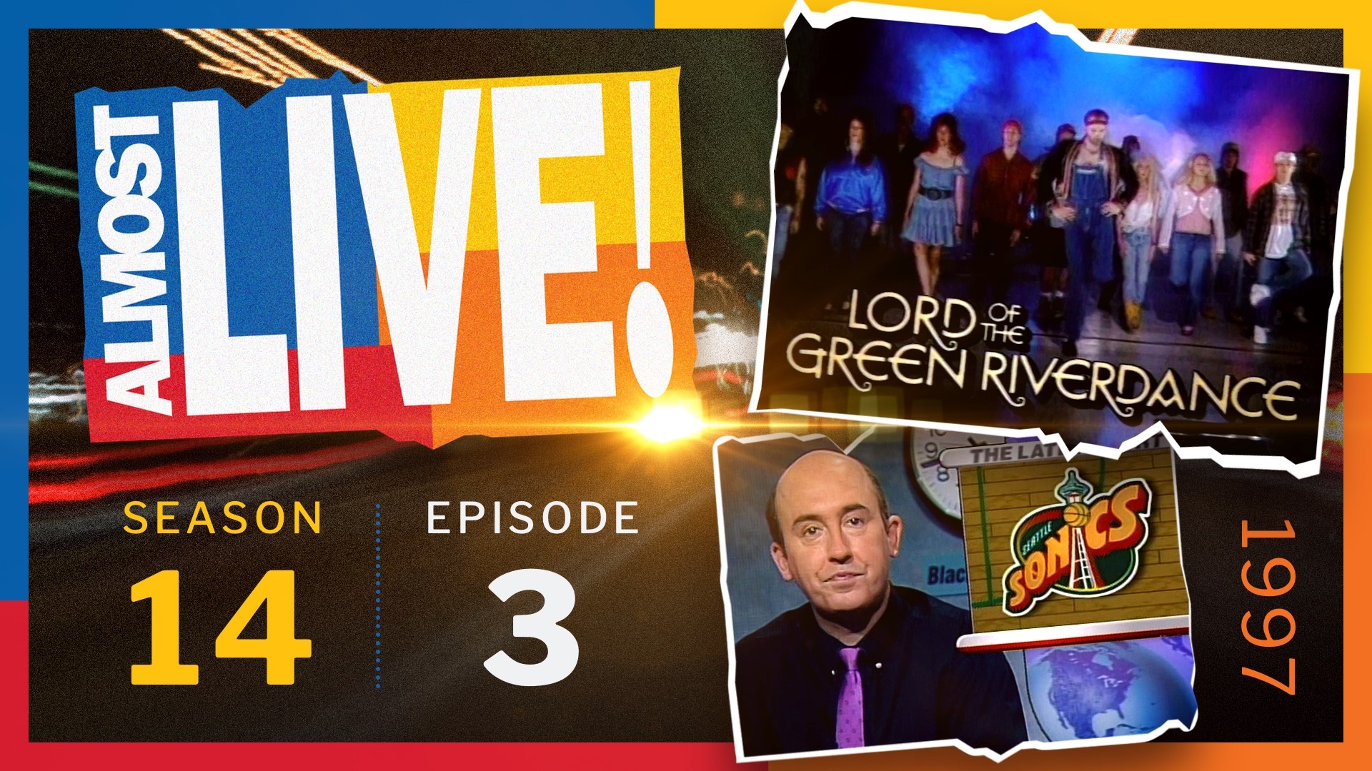 Originally aired Oct. 11, 1997. Sketches: Lord of the Green Riverdance; The Late Report: Forum: Mayoral Joke Debate; The Lame List. Cameo by Kim Thayil.