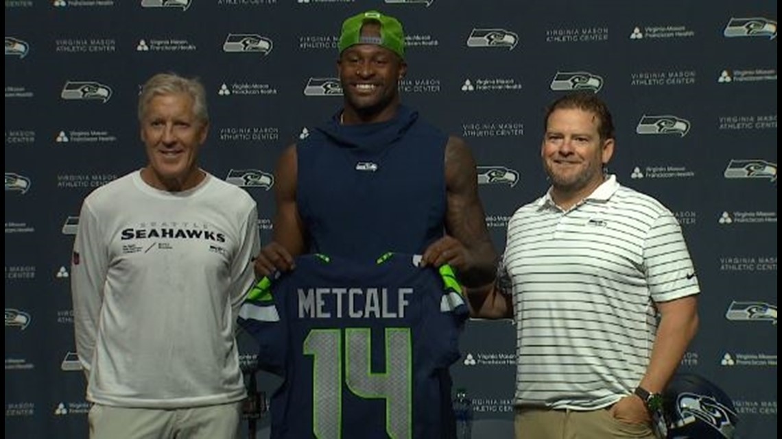 DK Metcalf on Contract Extension Talks with Seahawks: 'I'm Not