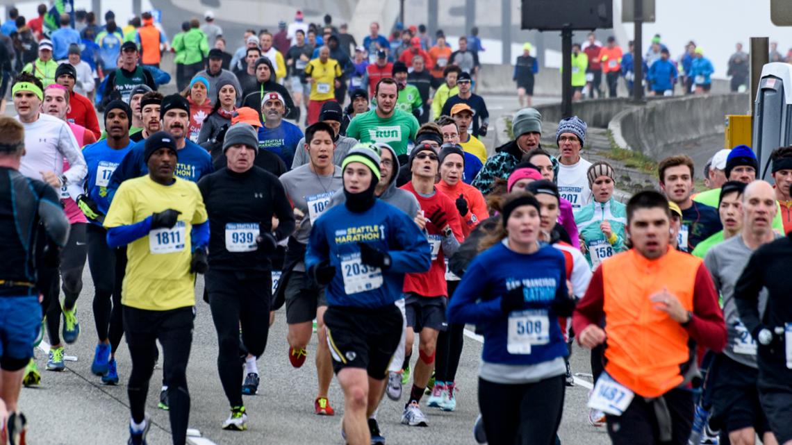 New Seattle Marathon course could slow traffic near waterfront Sunday