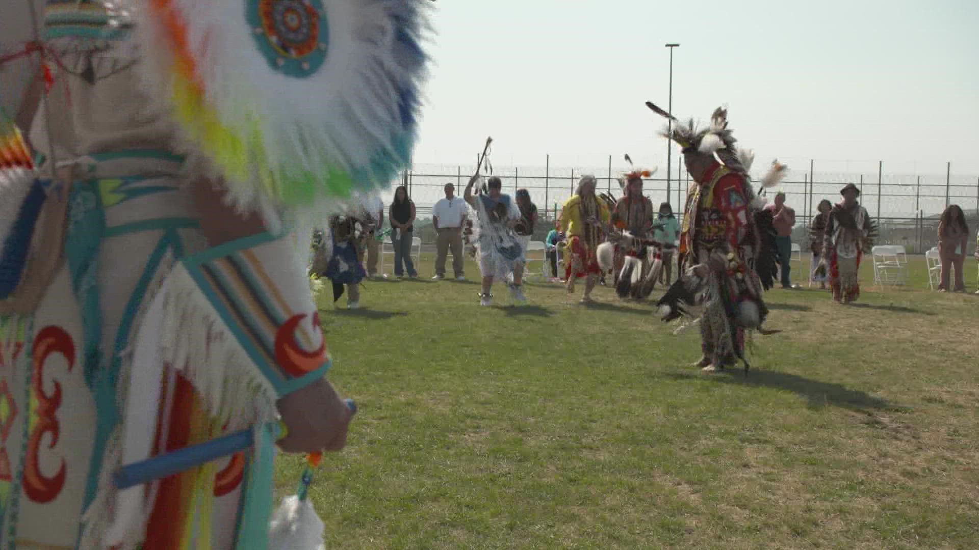 For the first time in nearly three years, inmates of the Washington State Penitentiary in Walla Walla hosted a traditional Native powwow