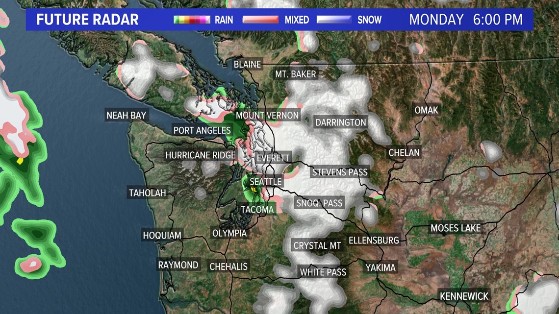 Tracking western Washington radar