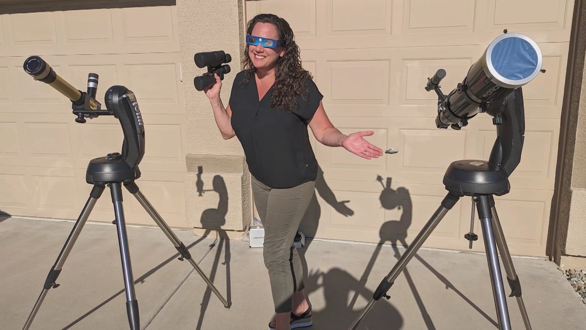 Cindy Clark and her family traveled to Oregon to see the annular eclipse in October 2023. Now, they're traveling to Texas to see the total eclipse on April 8.