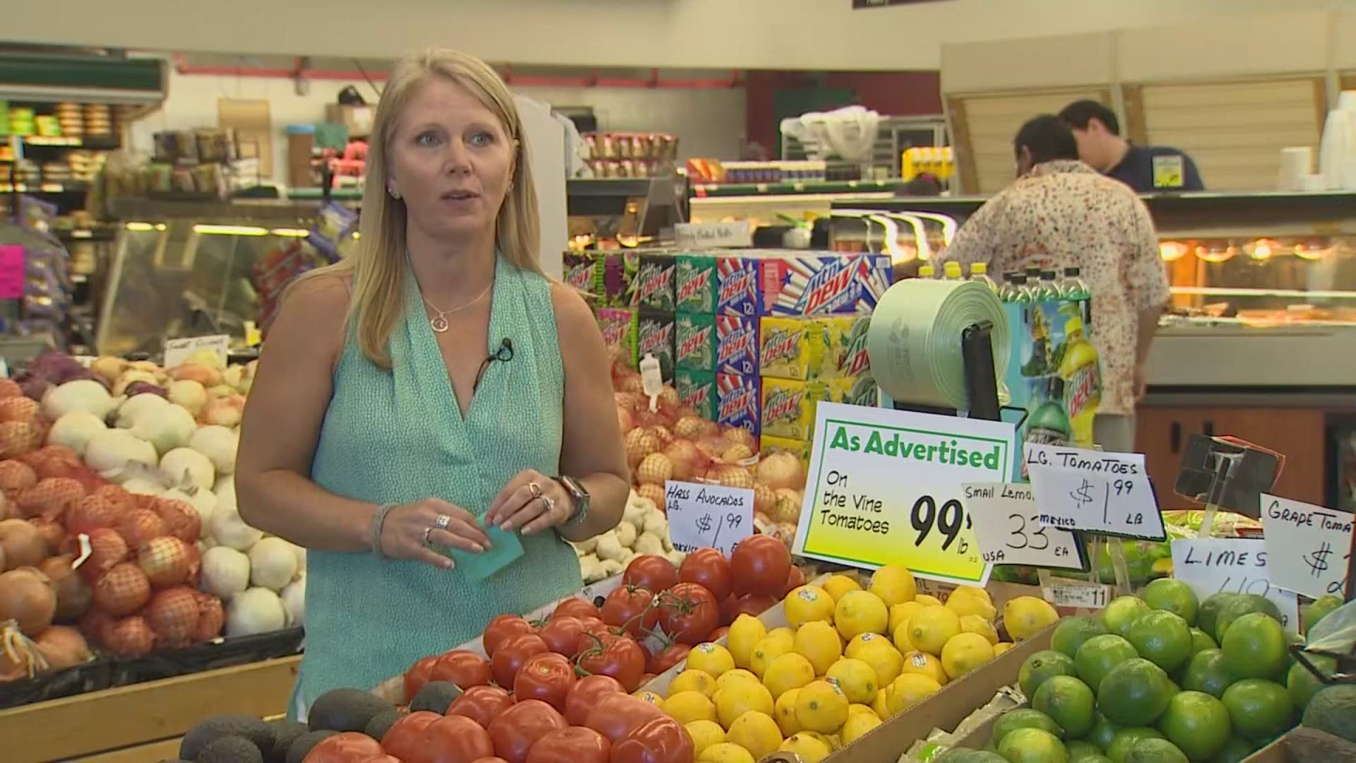 International Marketplace owner Ali Hayton told KING 5 she will close the only grocery store in Point Roberts after the extension of the US-Canada border closure.