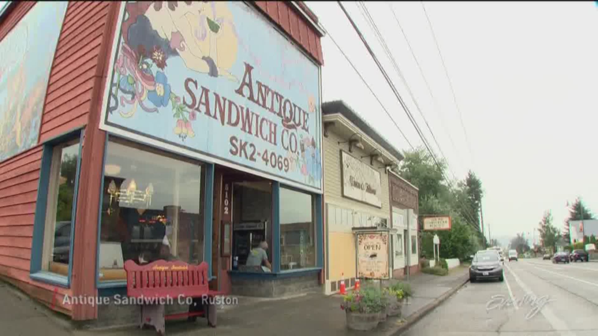 Nostalgic for sprouts and home-baked granola? Visit The Antique Sandwich Company.