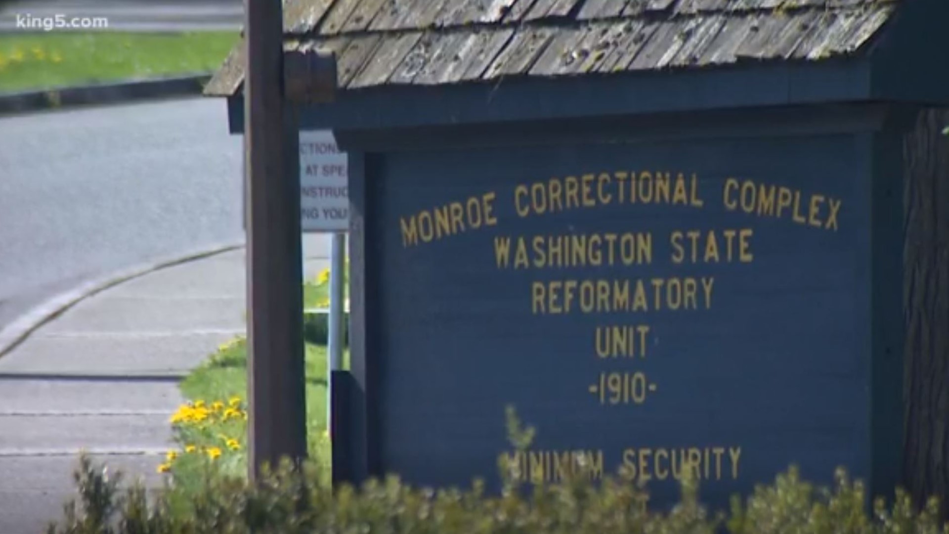 The announcement followed an inmate "demonstration" at Monroe Correctional Complex Wednesday that was related to six inmates testing positive for coronavirus.