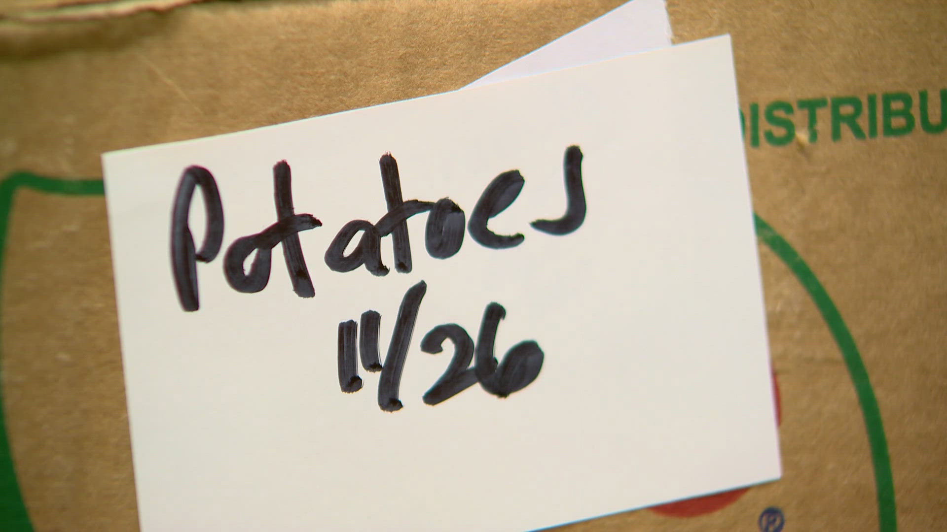 Compared to years past, a leader with the organization says they're "seeing more and more people" reaching out in need of food.