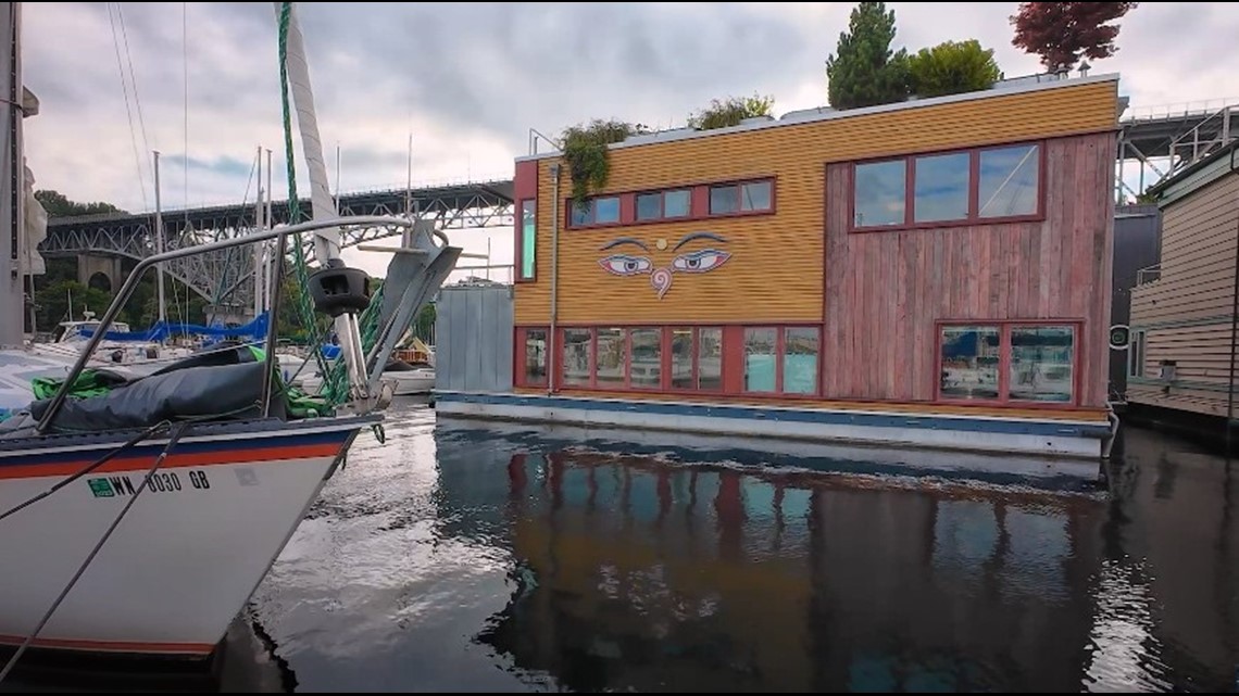 Floating home for sale in Fremont is more than meets the eye