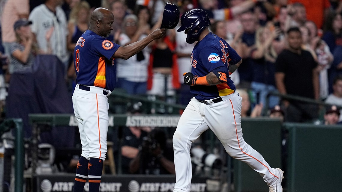 Maldonado's homer in eighth gives Houston Astros 3-2 win over Seattle  Mariners