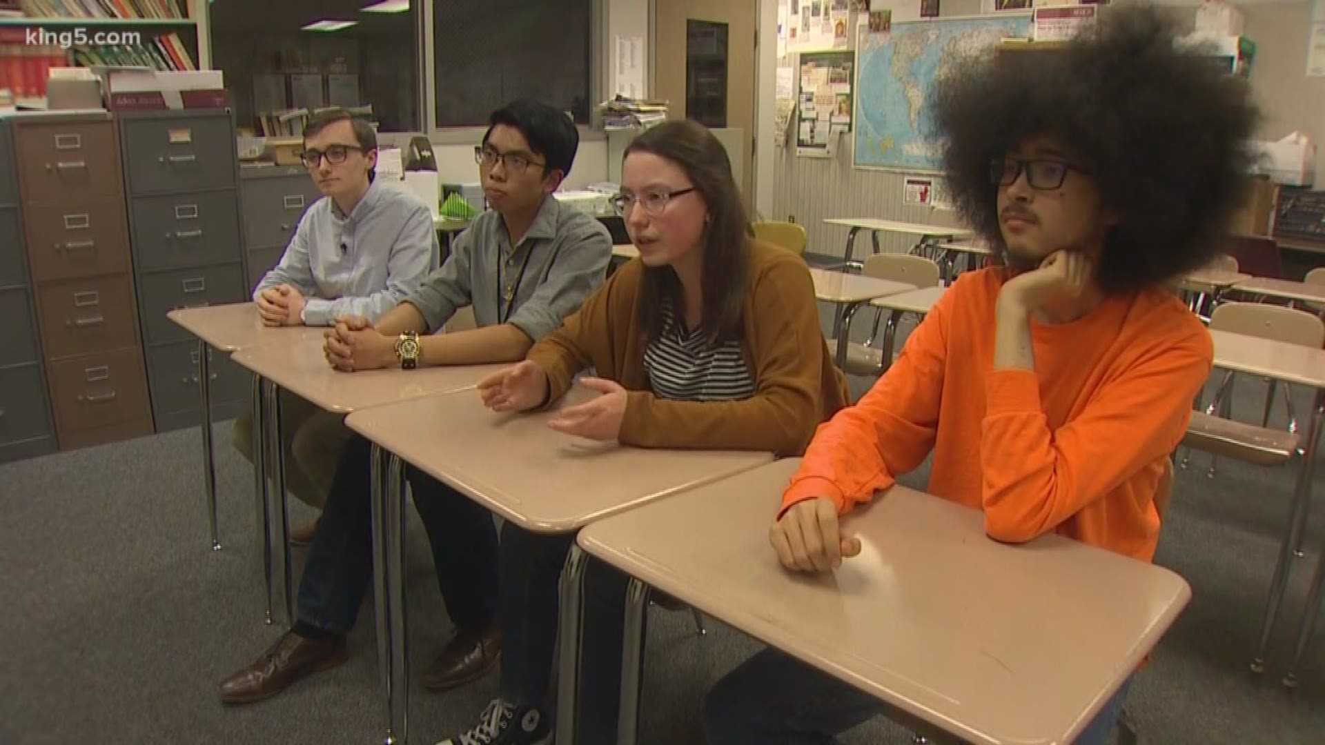 Bethel high school students produced a documentary about their school conditions ahead of the February levy vote. KING 5's Michael Crowe reports