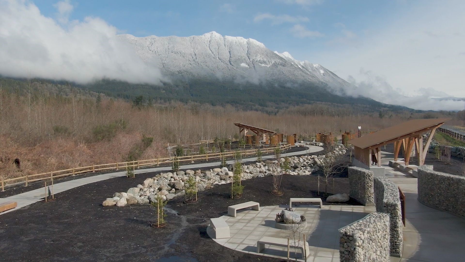 Aerials of Oso Memorial | Remembering the Oso landslide 10 years later ...