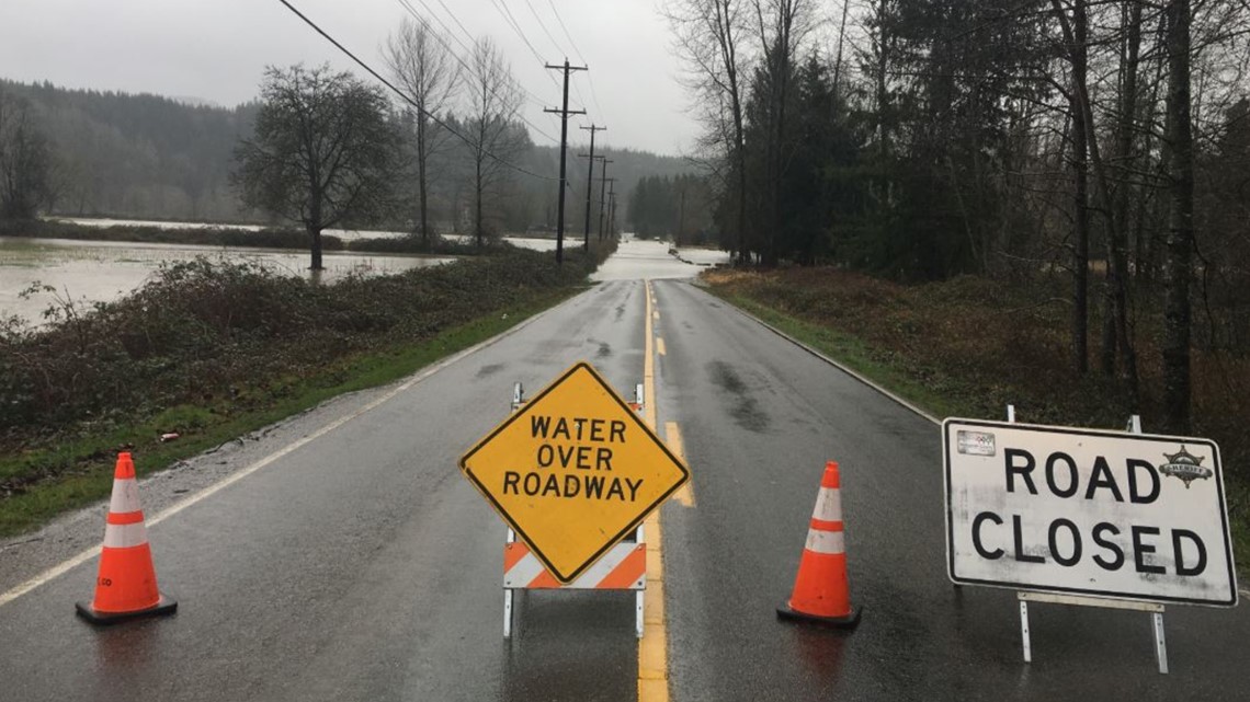 Heavy rain causes flooding, landslides in northwest Washington | king5.com