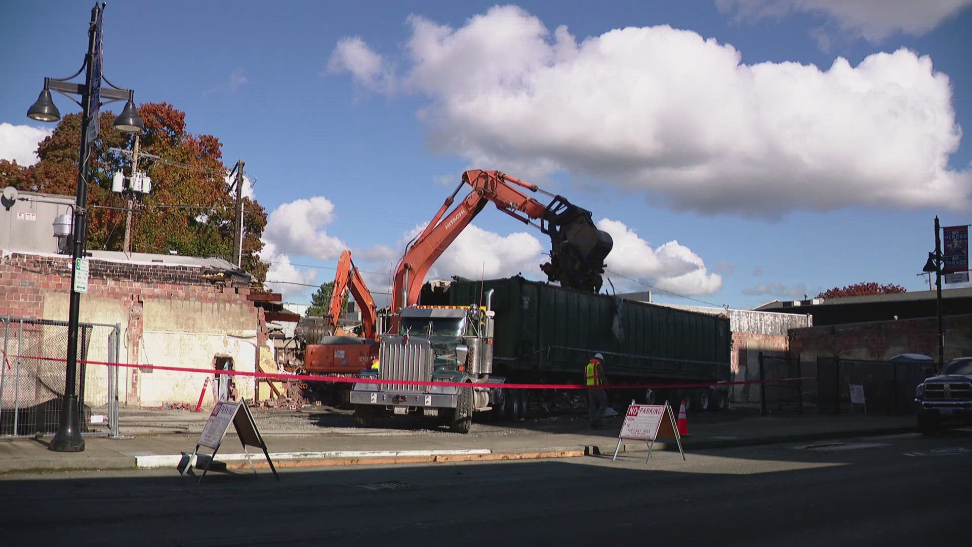 The building stood for more than 100 years and was a community hub for generations, until a fire in 2021. The City says a new theater will be built in it's place.