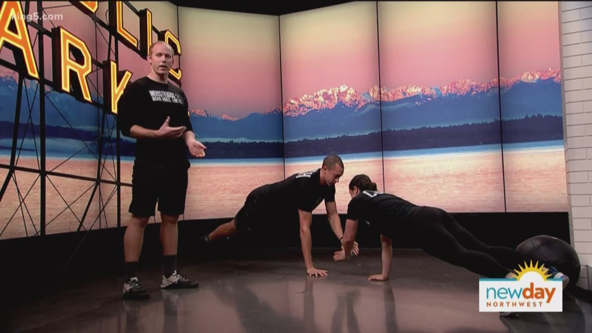 Put fun into fitness by working out with friends.