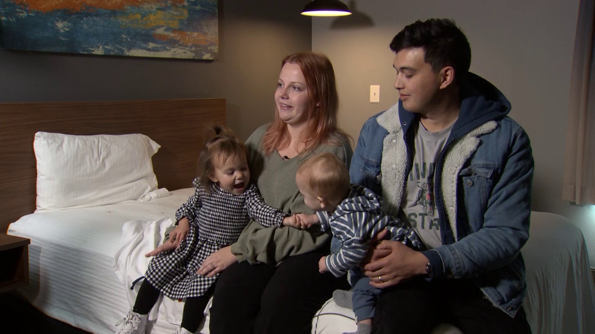 The Chandler family moved to Marysville from Mississippi this week, but on Monday, their first night in their new city, their U-Haul was stolen.