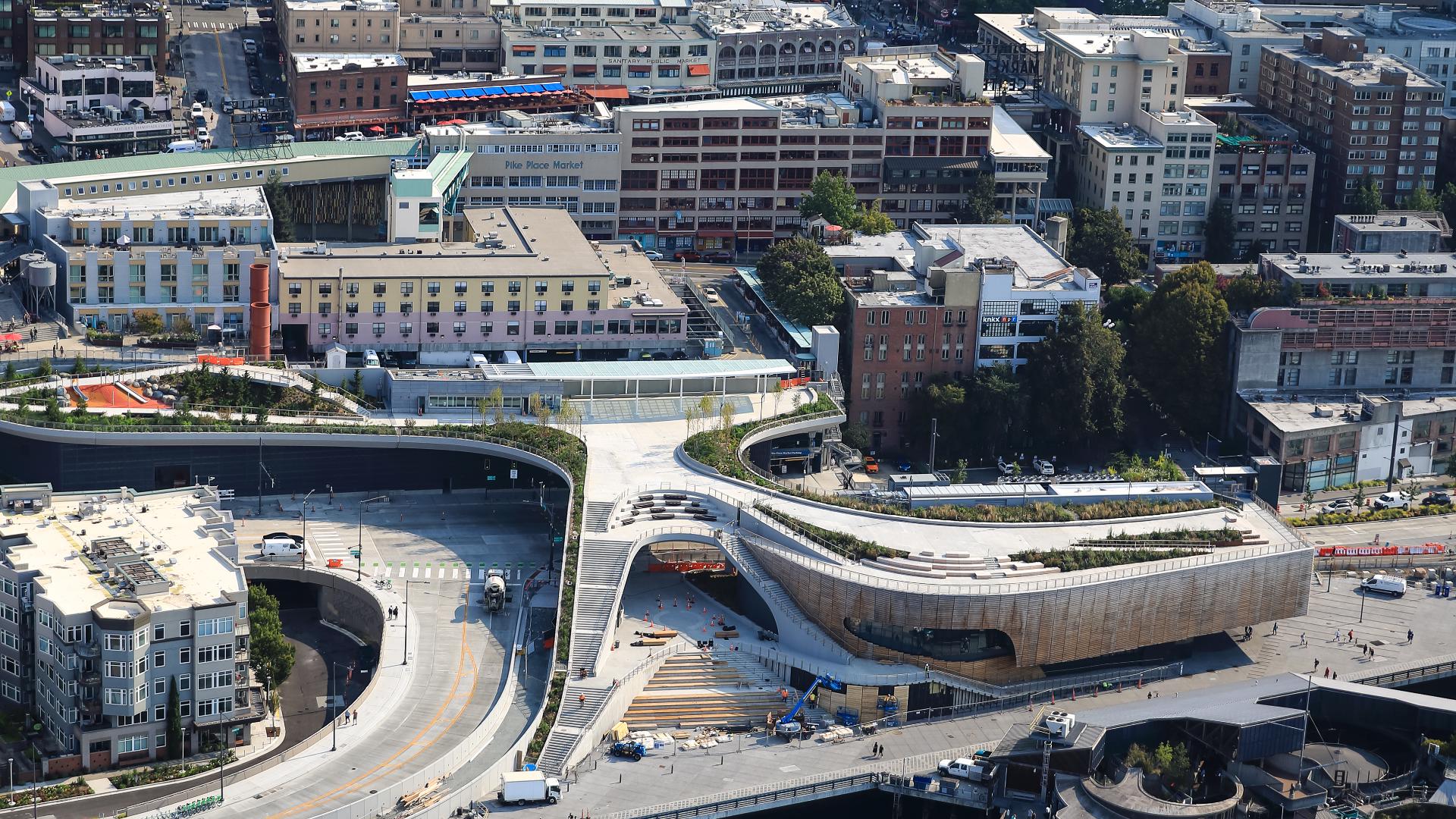 Overlook Walk set to open along Seattle Waterfront this week | king5.com