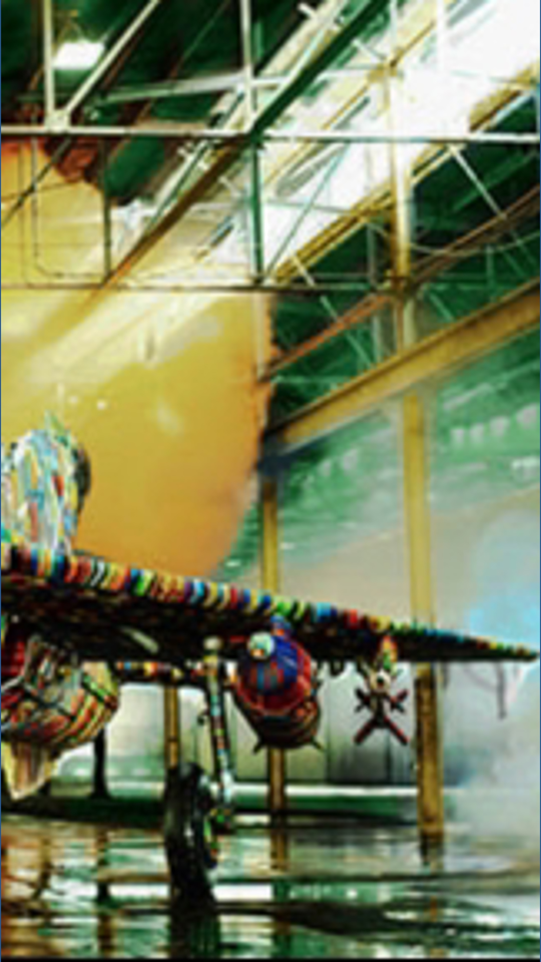 South African artist transforms MiG-21 with millions of colorful