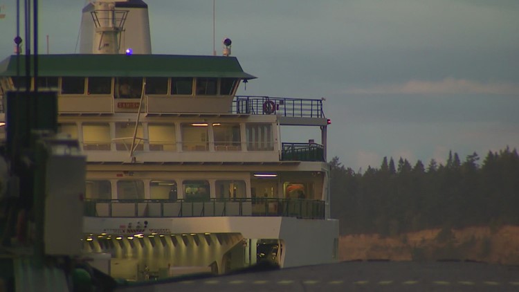 Inter-island ferry service for San Juan Islands suspended due to crew shortage