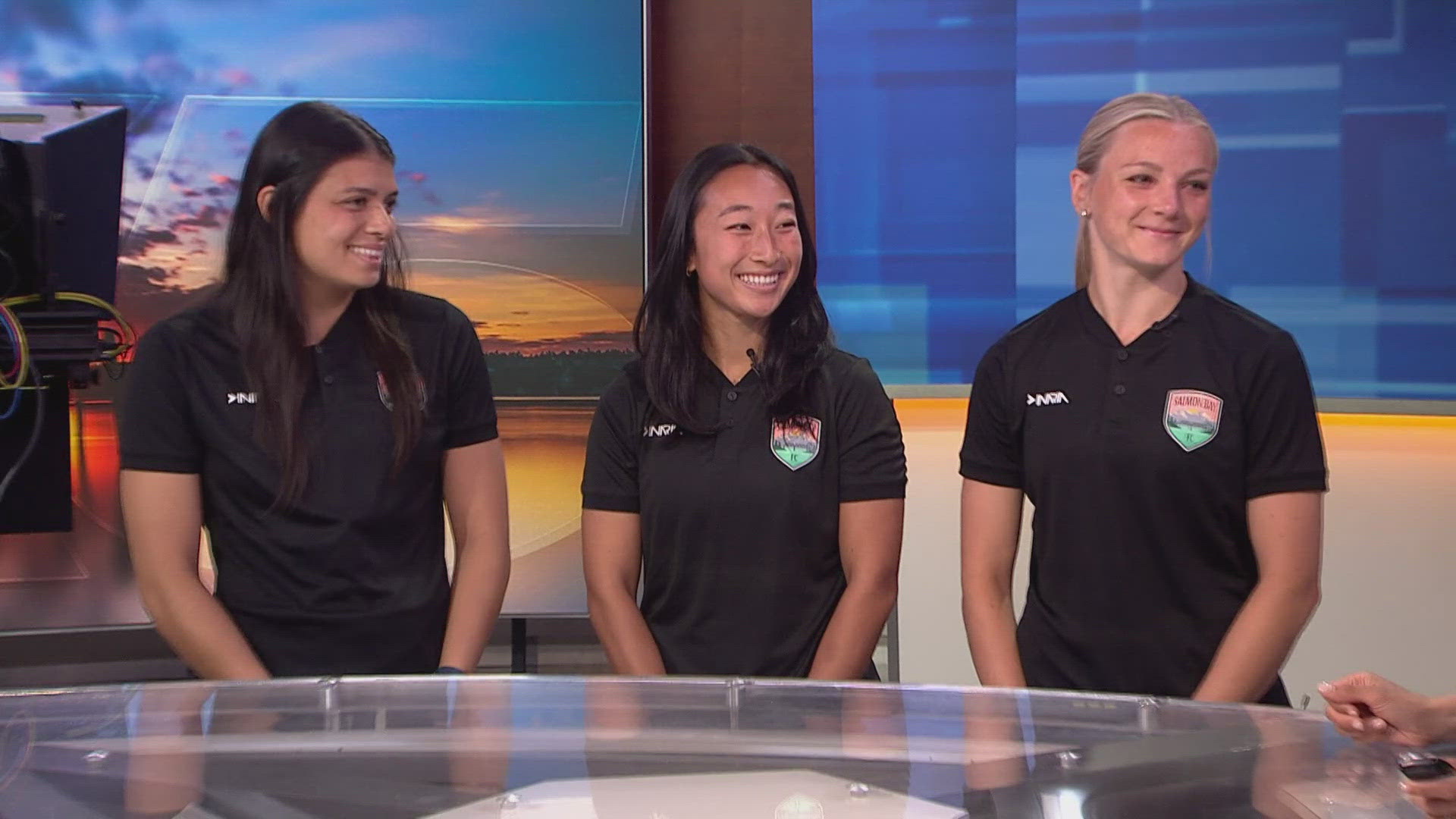 The USL W League's new Northwest Division team, Salmon Bay FC, is off to a strong start. Three players stopped by KING 5 to talk about the inaugural season.