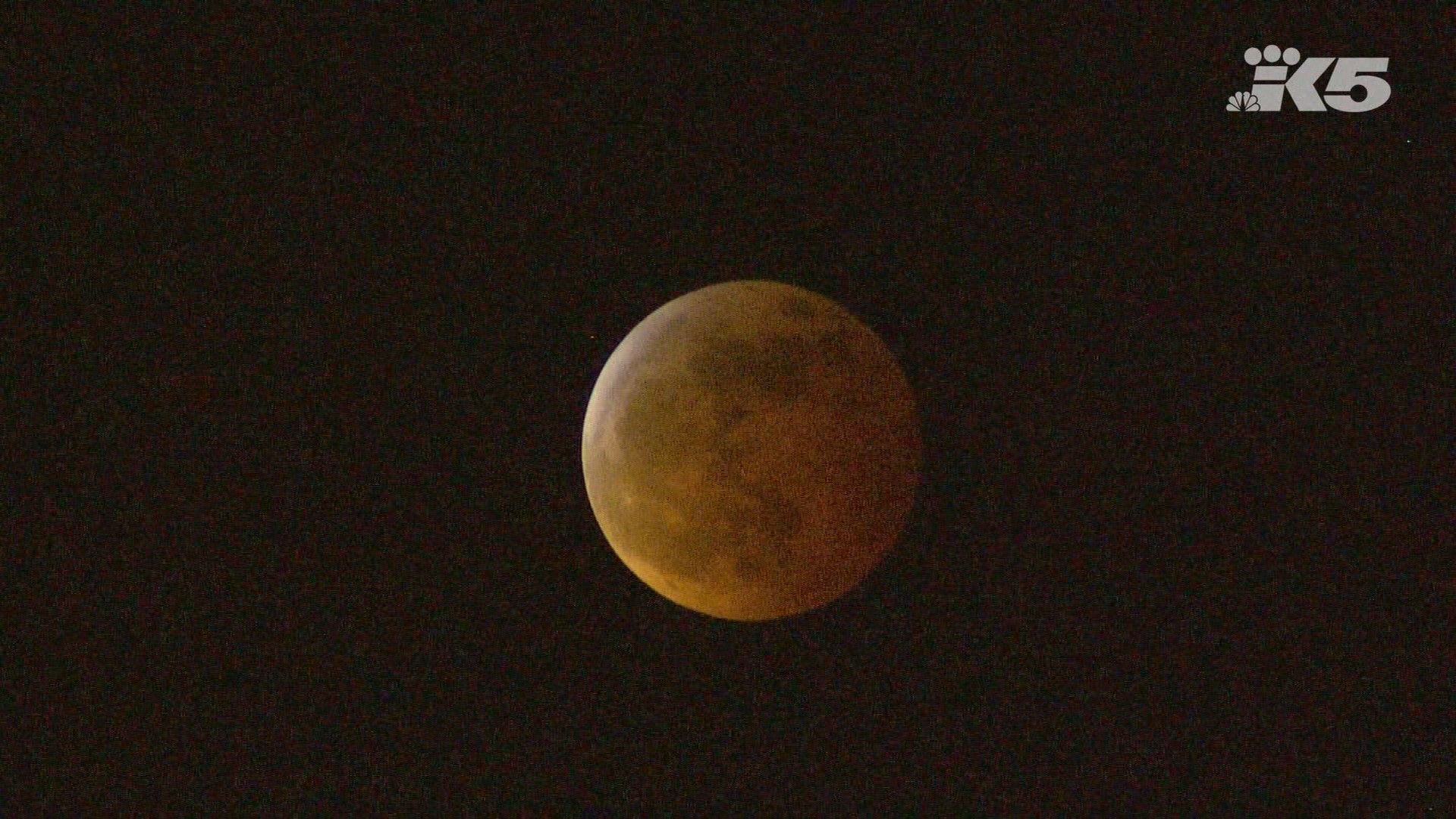 Watch a timelapse of the lunar eclipse super blood wolf moon as it forms over the night sky