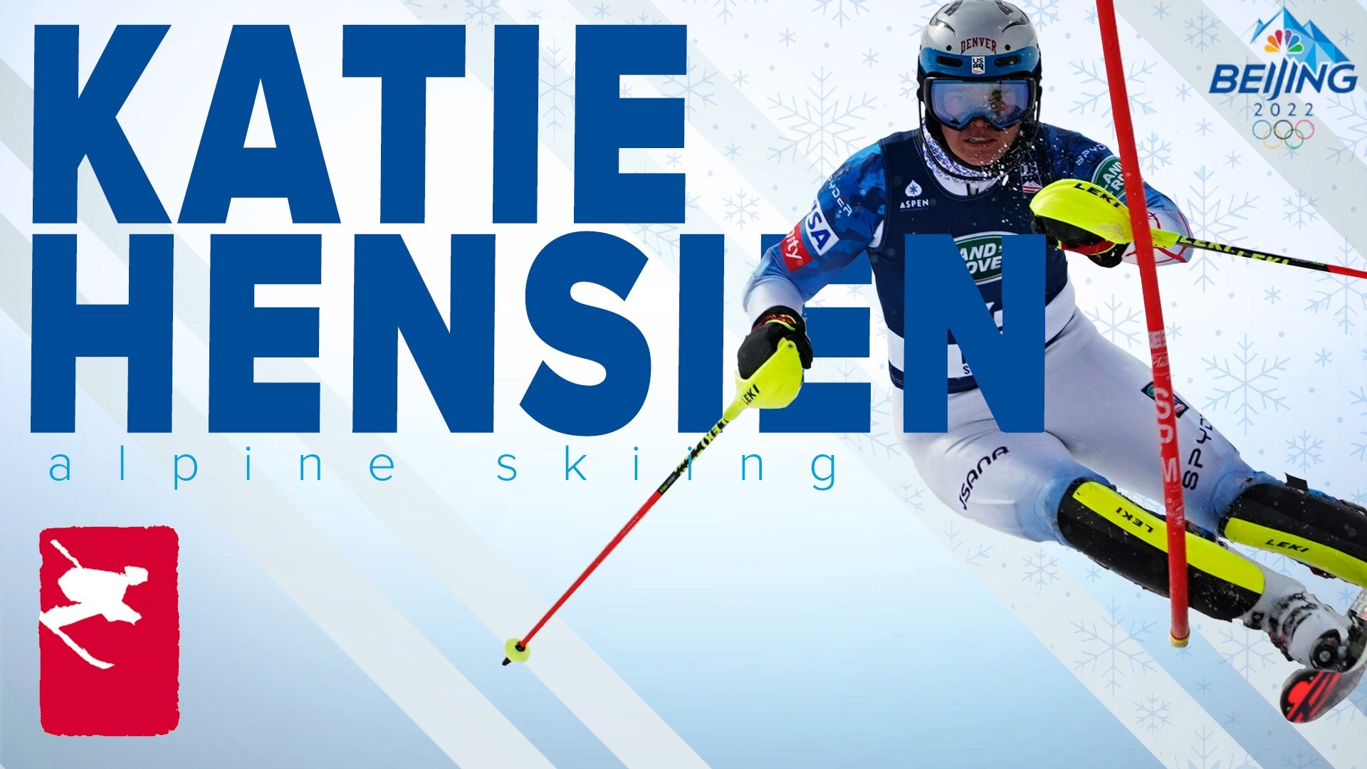 Alpine skier Katie Hensien is a double major in computer science and business, but right now her goal is to make her mark at the 2022 Winter Olympics.
