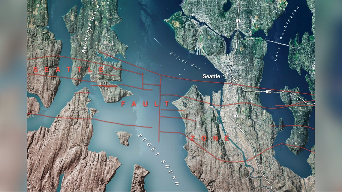 Pacific Northwest Earthquake Fault Lines