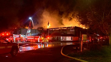 Fife warehouse considered a total loss in early Saturday morning fire