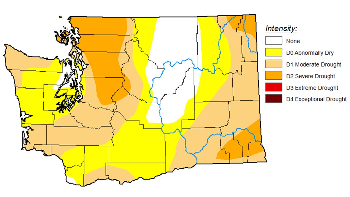 Washington drought impacts farmers, water supply