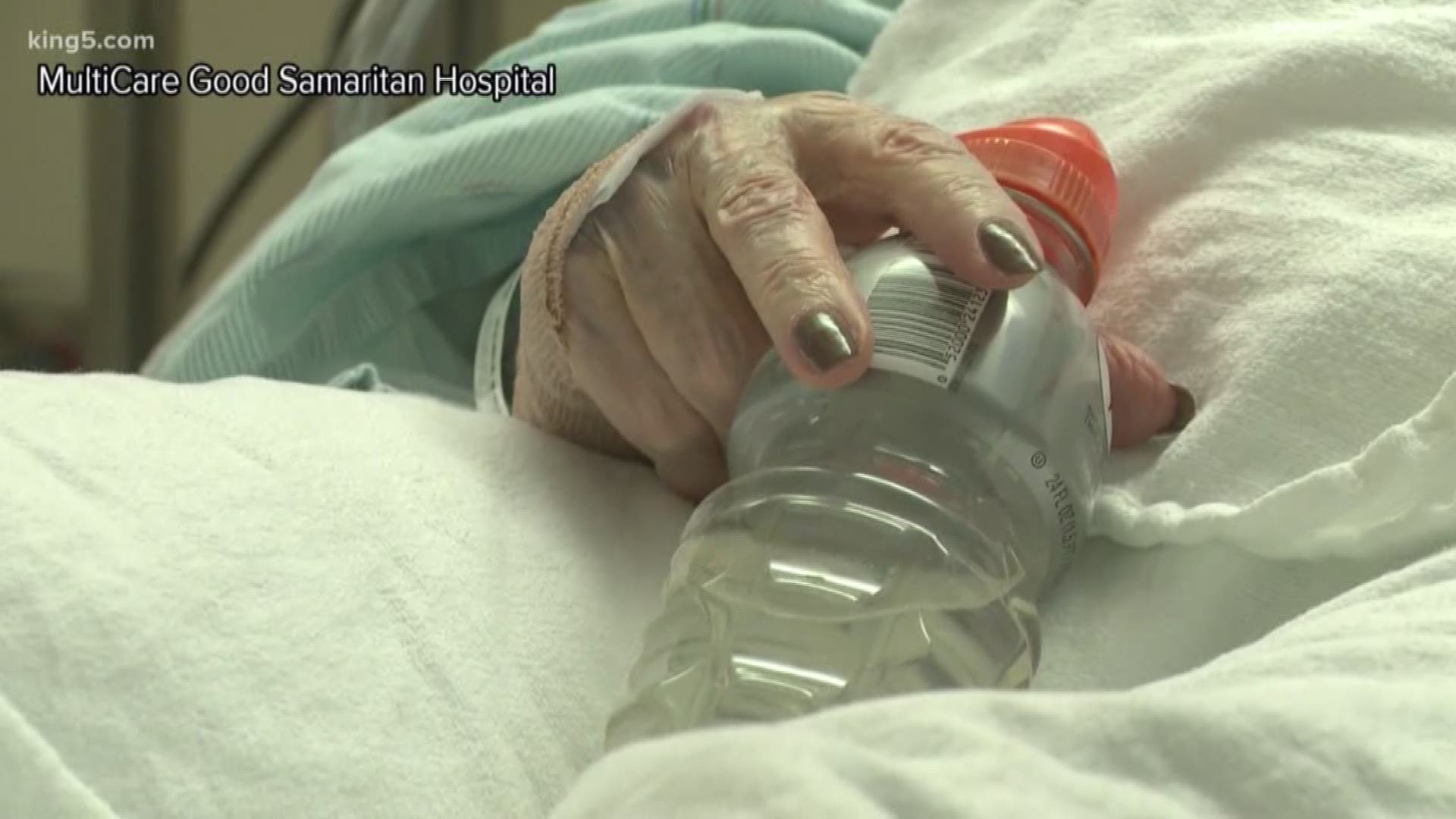 hepatitis patient in hospital