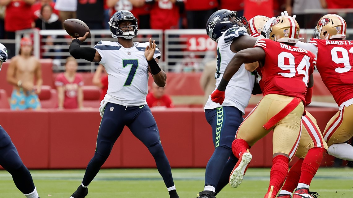 Marcus Mariota and Atlanta Falcons vs Seahawks in Seattle