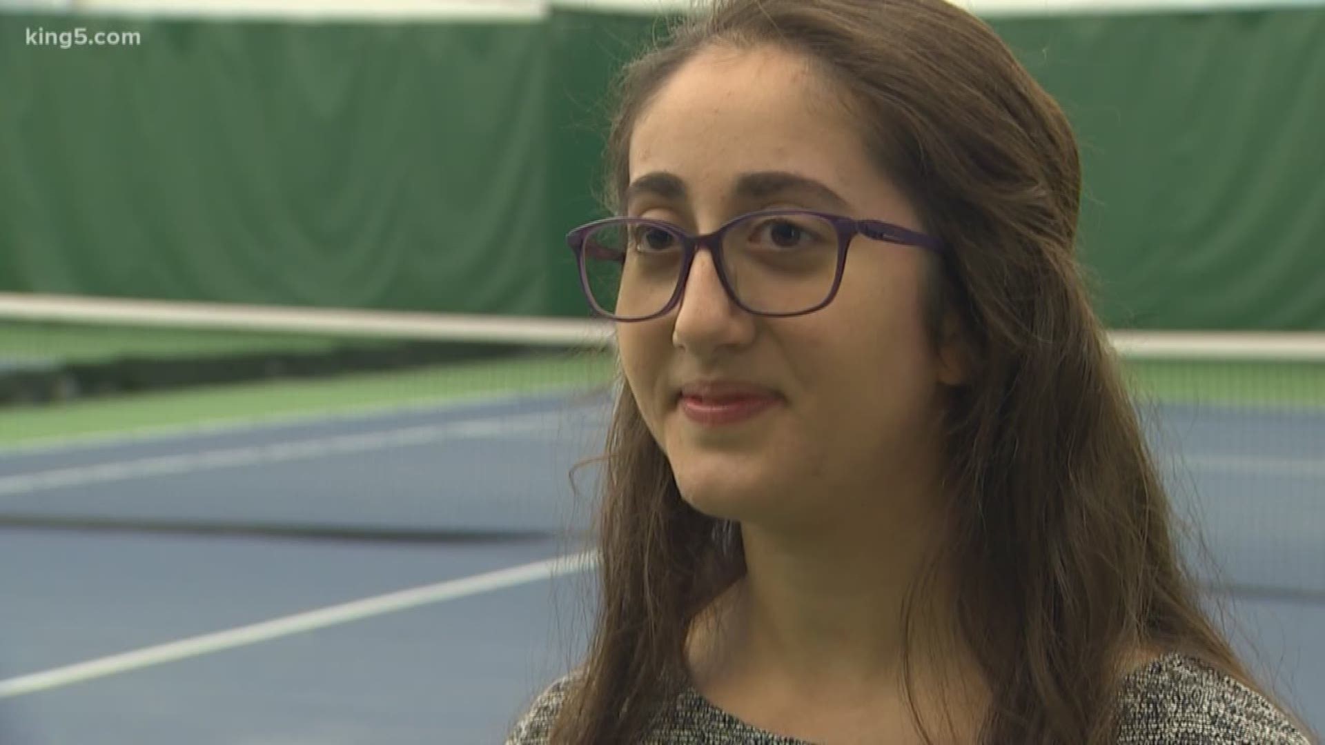 Derya Gurbuz, a Bellevue teen, was inspired by her favorite sport to help the environment.