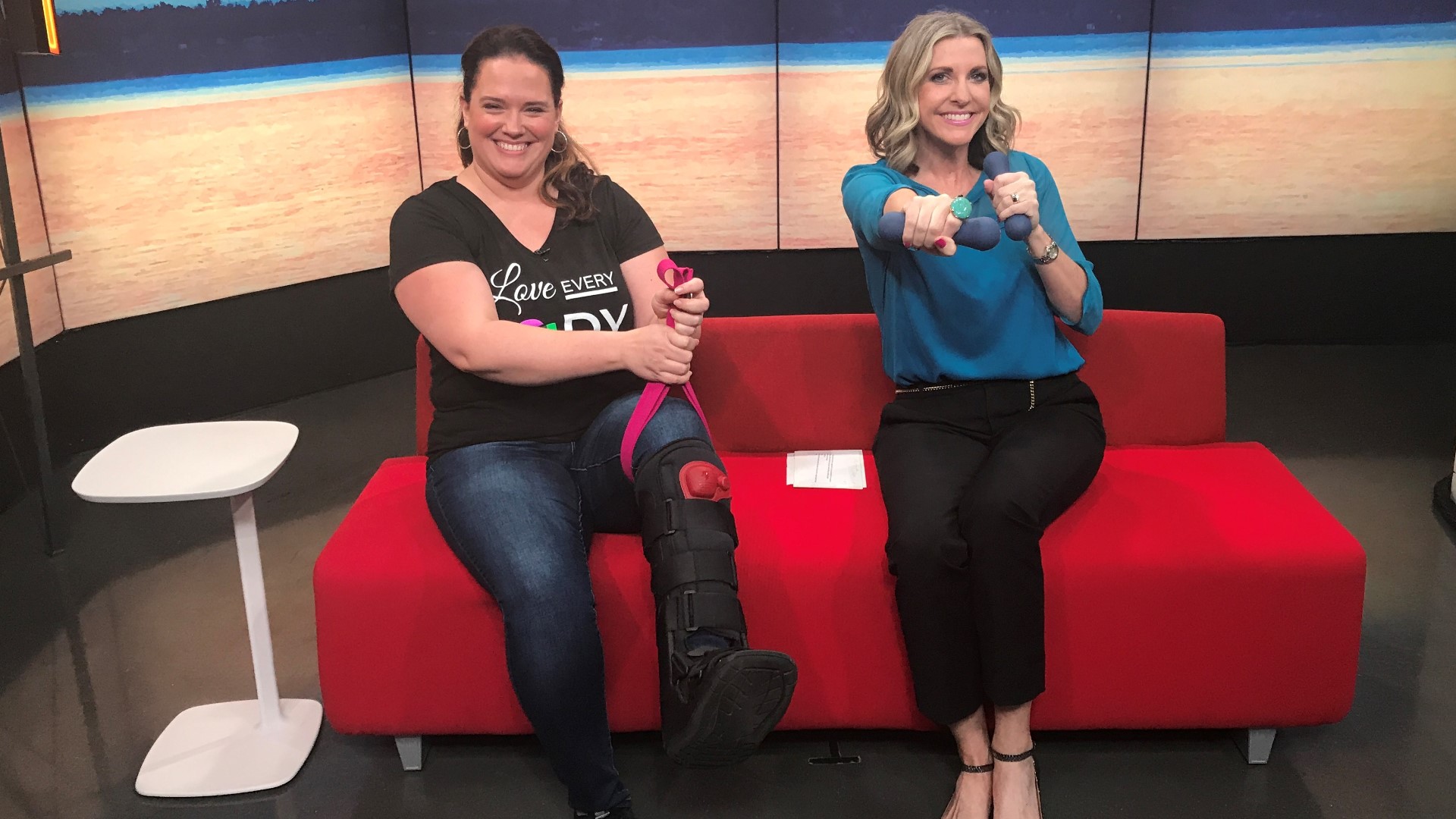 Recovering from surgery or injury means workouts go on hold. Trainer/Owner of Tacoma's Fitness for Life, Nikki Staab, shows us what you can do while waiting to heal.