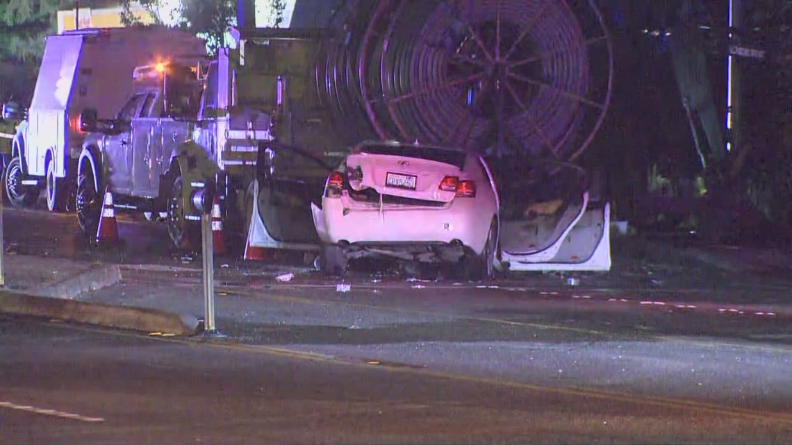 Construction worker seriously injured after DUI driver crashes into work zone in Spanaway
