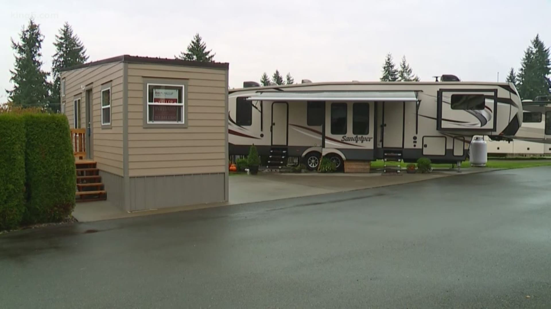 The News Tribune reports the developer intends to build 30 tiny homes to combat rising home prices in the area.