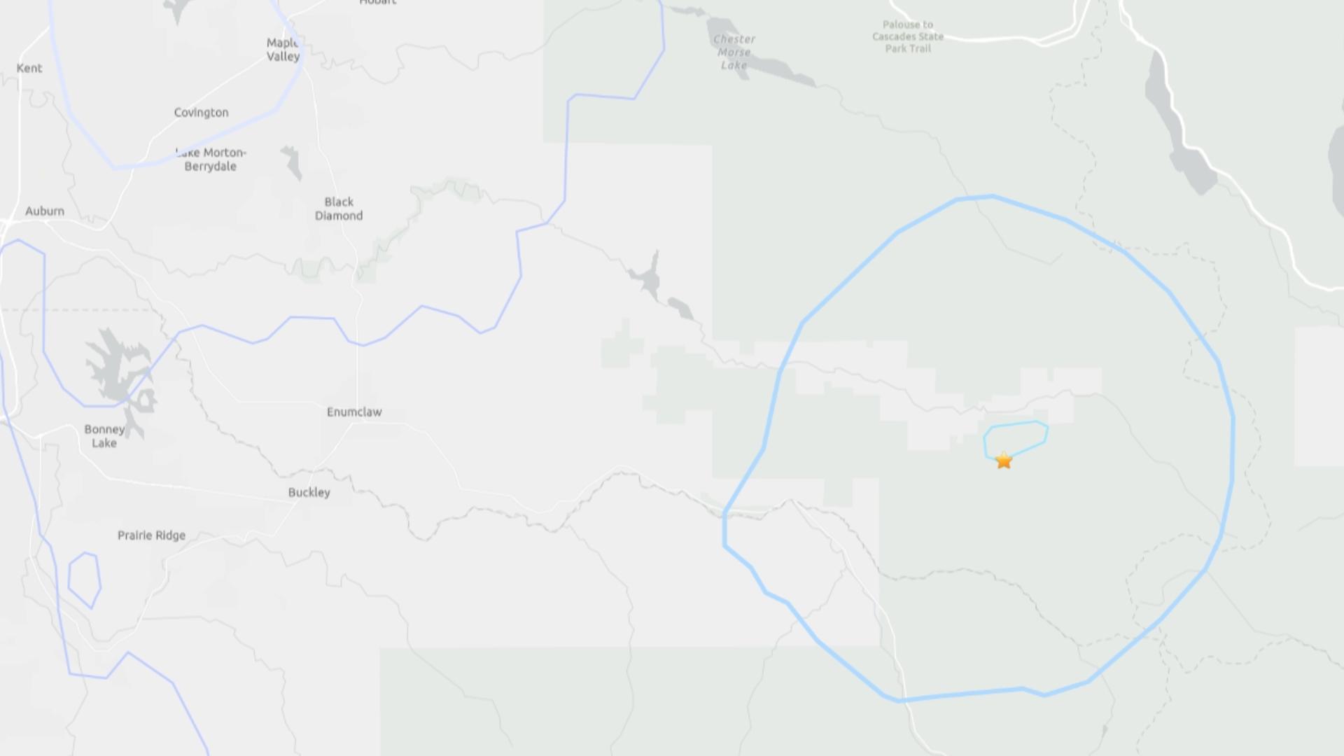 3 7 magnitude earthquake strikes near greenwater king5