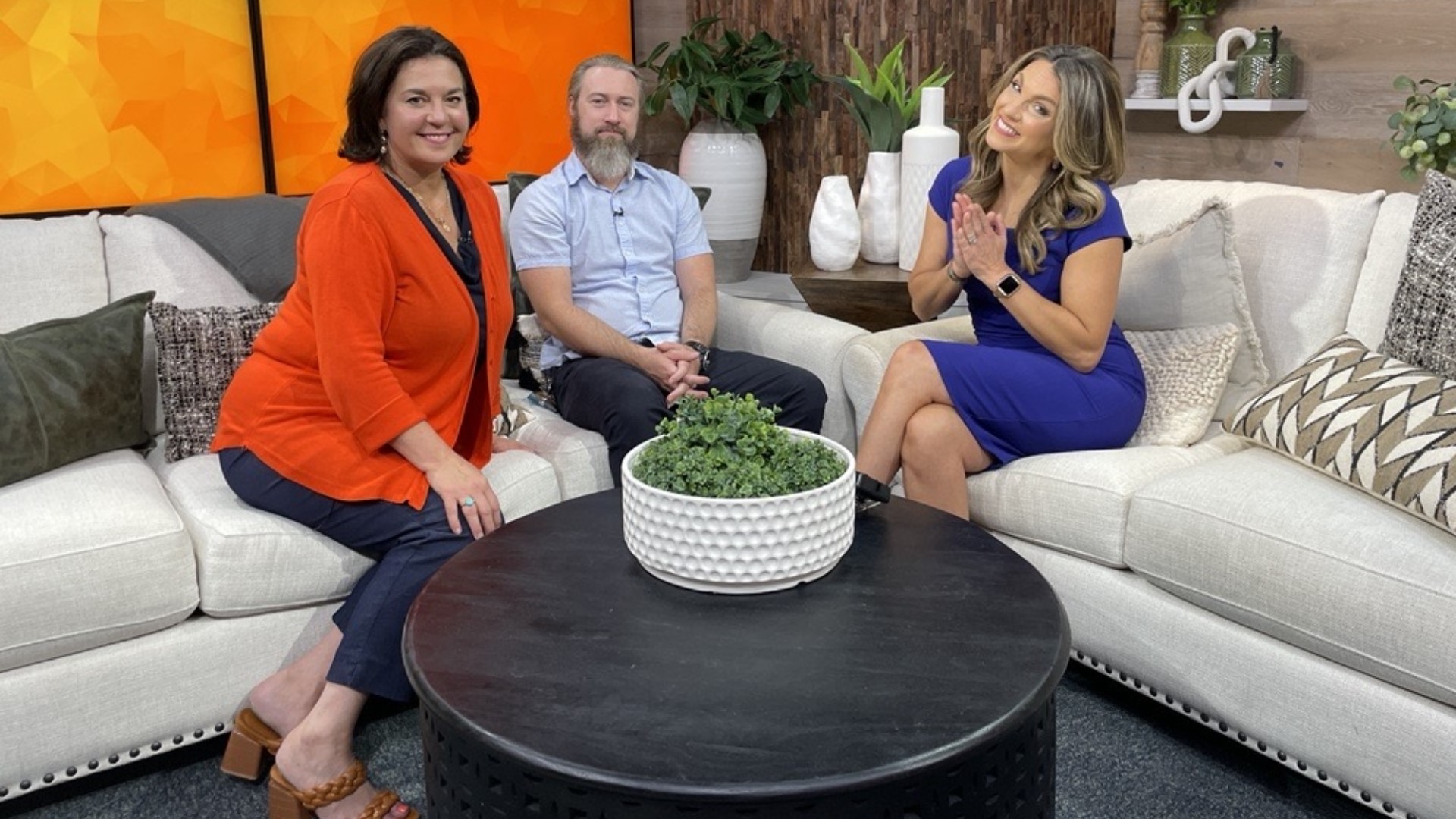 Producer Suzie Wiley and production specialist Derek Price joined Amity to talk about the little ones on the way in their families. #newdaynw