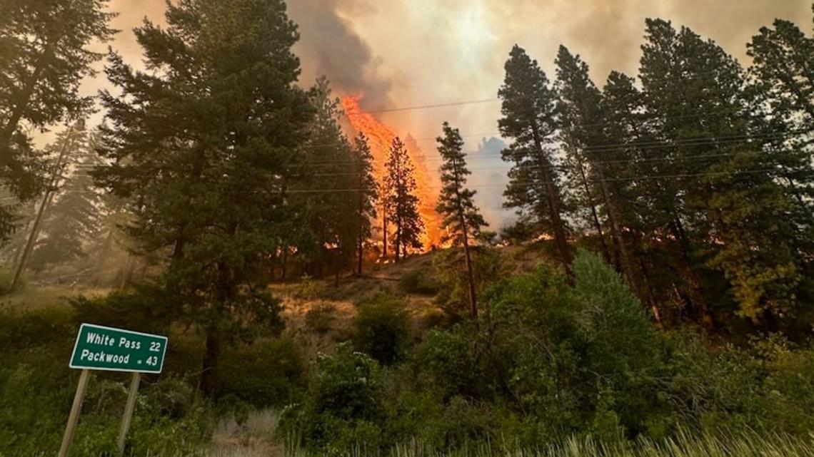 Federal funding approved for Retreat Fire burning in Yakima County ...