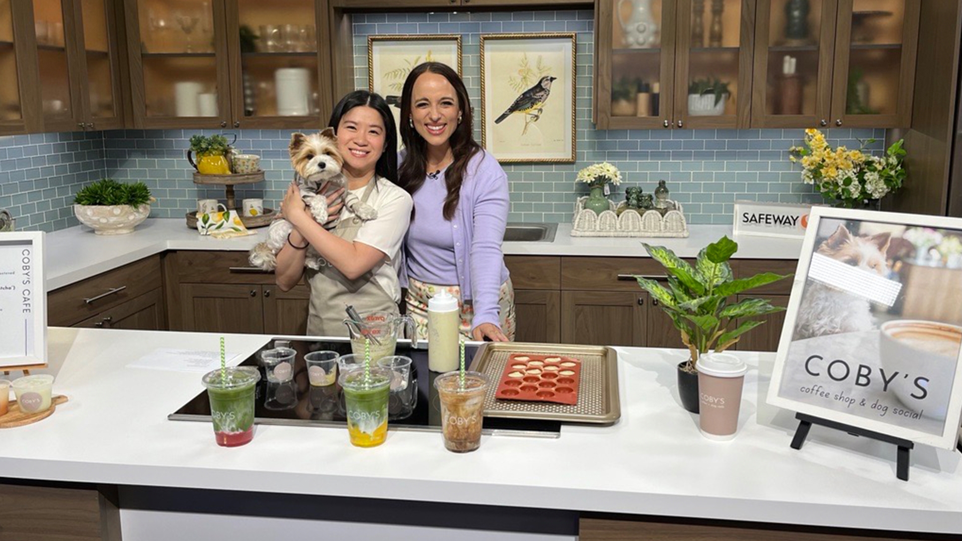 Coby's Cafe specializes in making "Woofles" that pups can't get enough of. #newdaynw