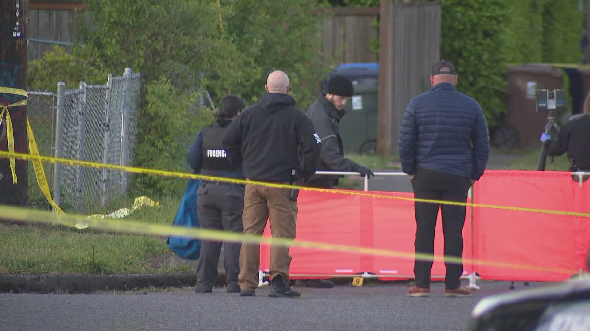 Tacoma police are investigating a homicide near S Wilkeson St and S 37th St. in South Tacoma 