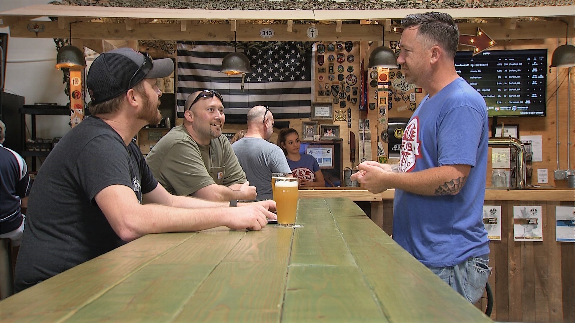 F.O.B. Brewing Co. was founded by an Army veteran and is designed to honor those who serve