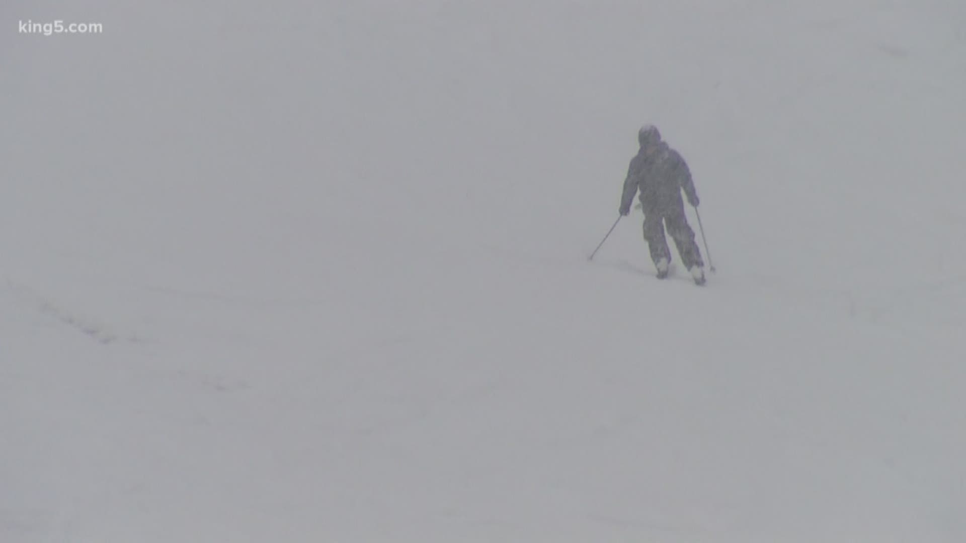 It's been a struggle to get all of Washington's ski resorts open, it's been warm over the past few days. But change might be coming