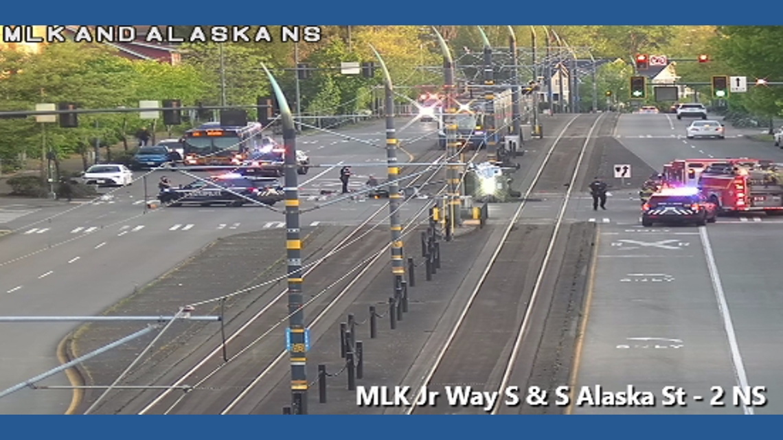 Martin Luther King Jr Way reopens in Seattle due to crash
