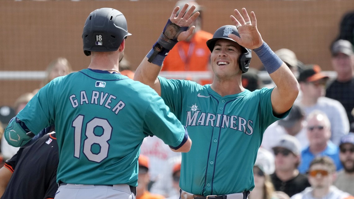 Mariners DH Mitch Garver scratched from lineup before game with Red Sox ...