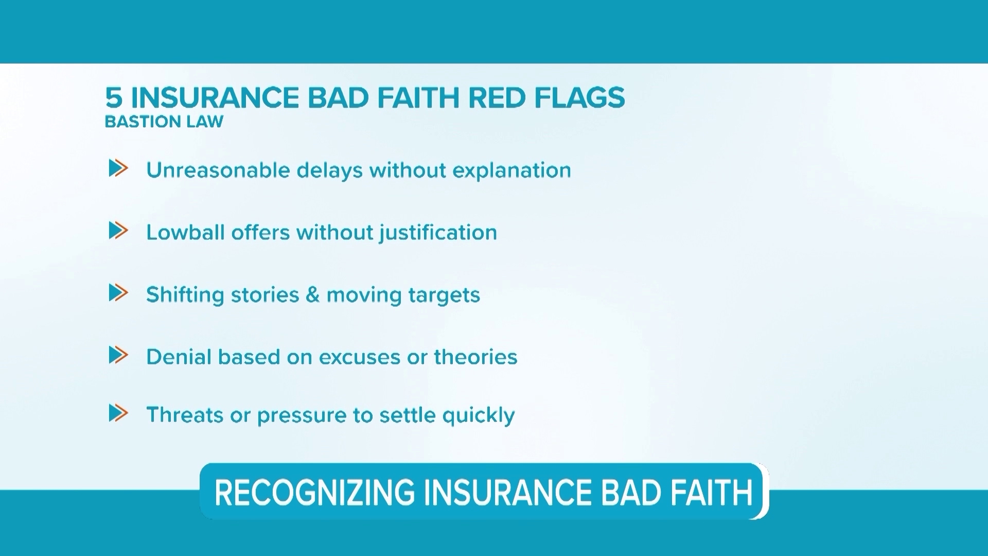 Red flags for consumers facing insurance bad faith claims | king5.com