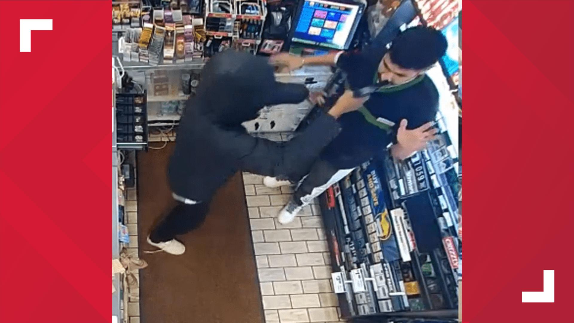 West Seattle gas station clerk speaks out after robbery connected to