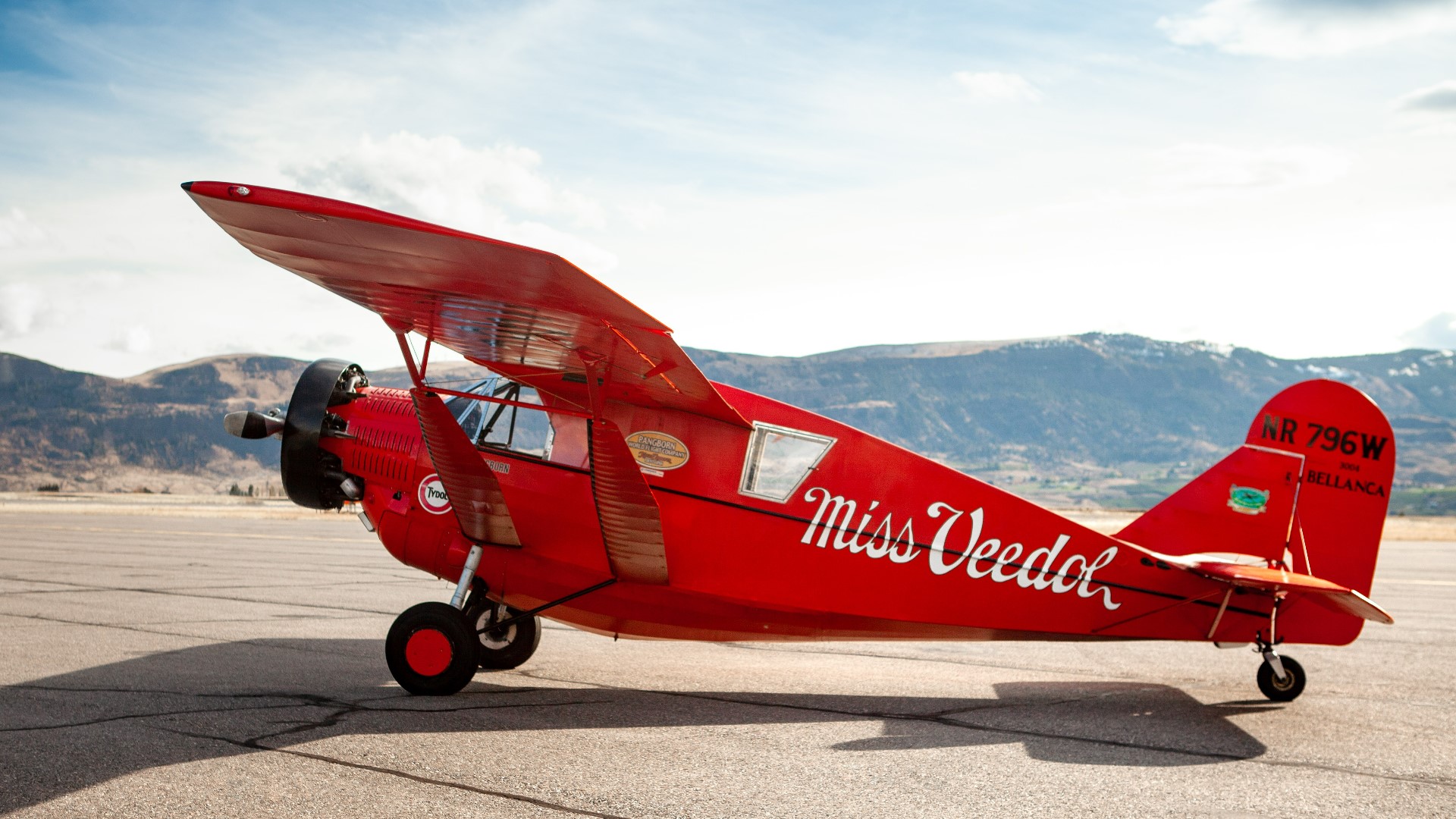 A bent propeller, a preserved sandwich, and a red plane honor aviation achievement. #k5evening