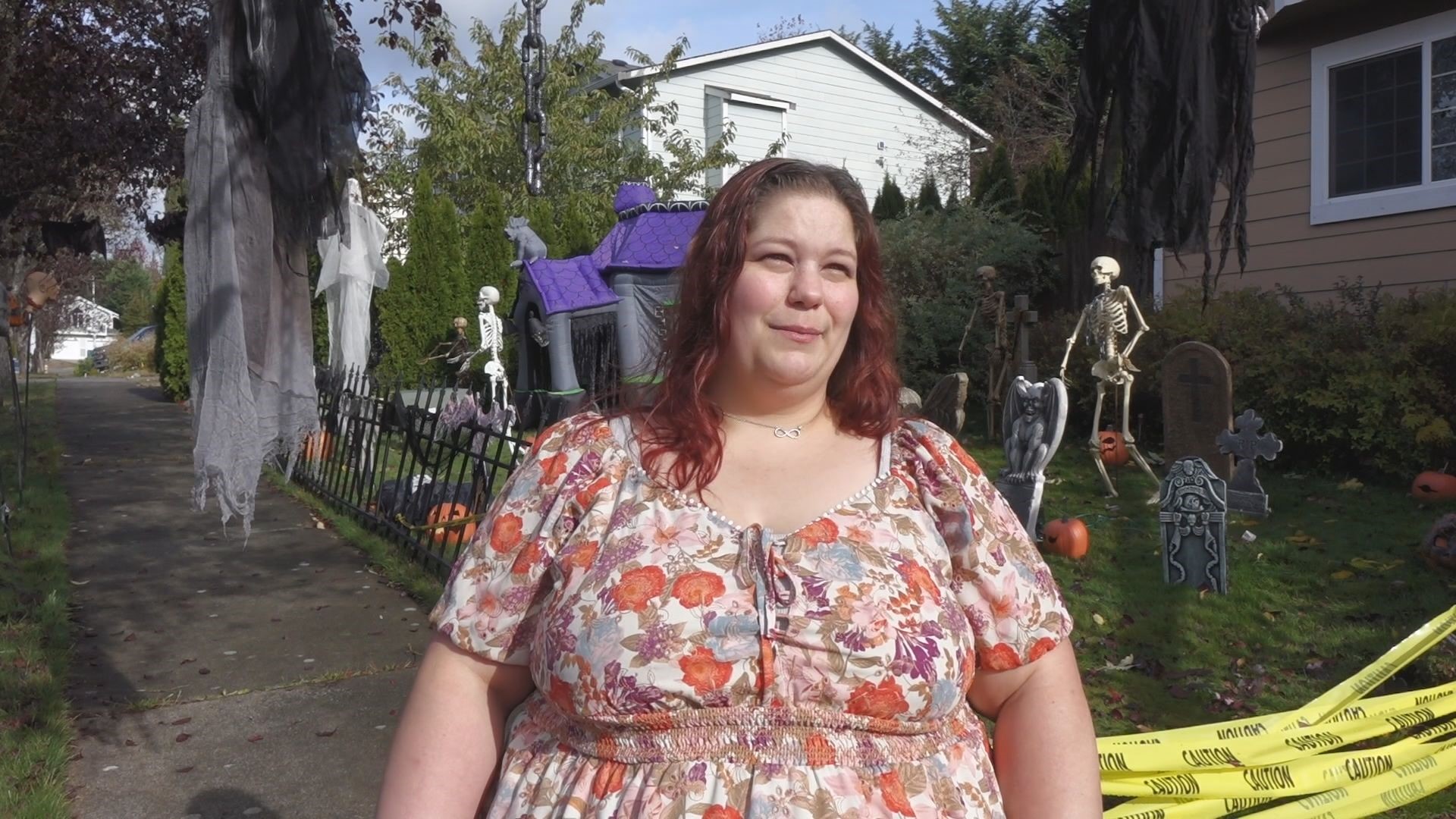 Brandi Smith and her family are so passionate about Halloween they dedicated their time to celebrating it during the most uncertain of times.