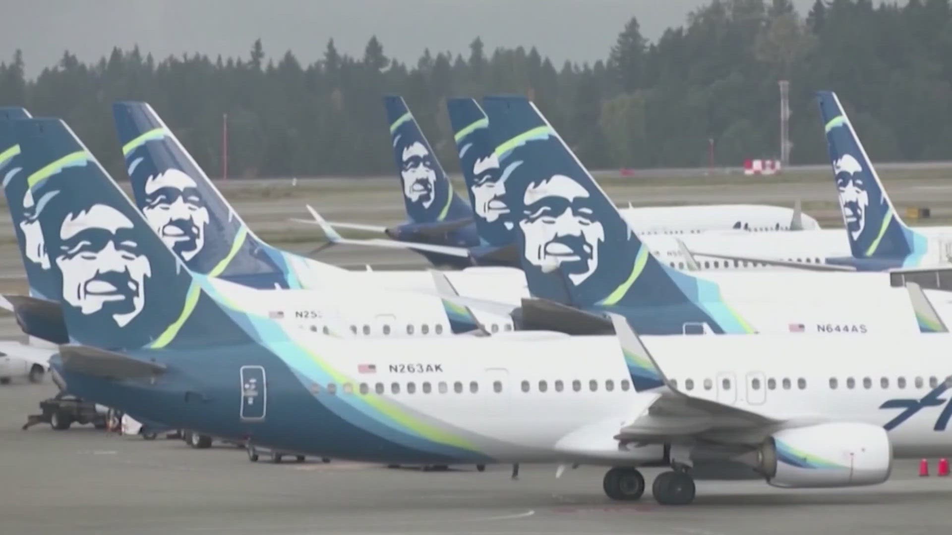 Alaska Airlines says the grounding of the Boeing Max 9 jets has cost them $150 million.