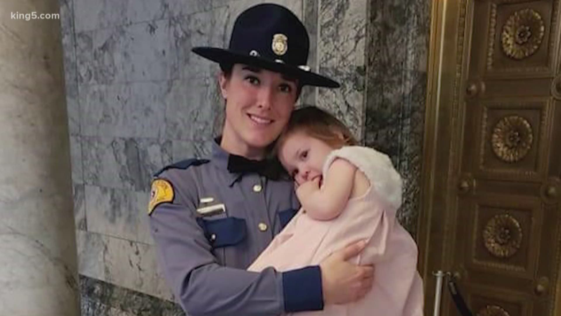 Trooper Hartman has pulled from her life experience to pursue a career with the Washington State Patrol. KING 5's Amy Moreno reports: