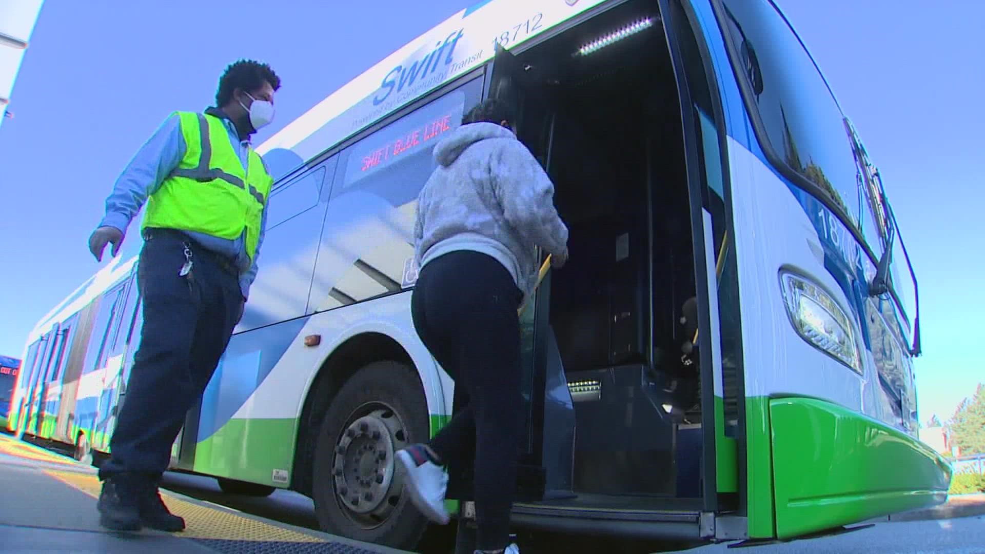 Sound Transit is temporarily reducing service for some routes operated by Community Transit due to operator shortages.